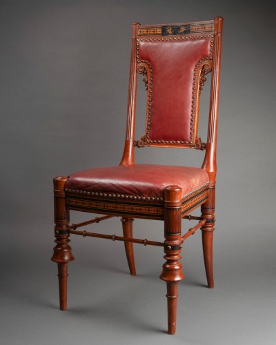 XIXe siècle - Chaise danoise à l'antique