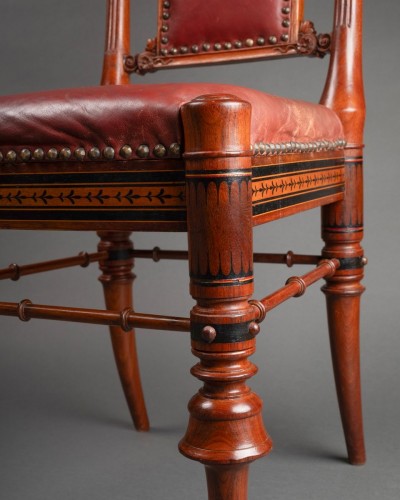 Chaise danoise à l'antique - Napoléon III