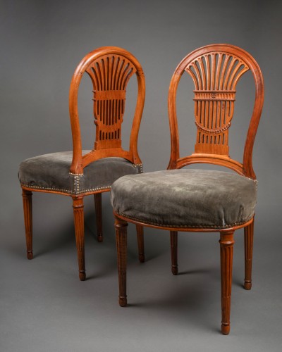 Paire de chaises - Georges Jacob - Sièges Style Louis XVI