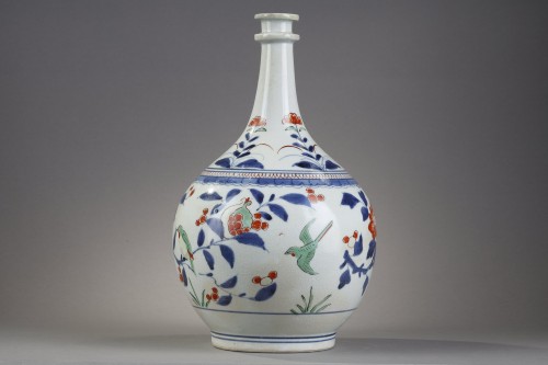 Porcelain pharmacy bottle - Japan around 1700 - Asian Works of Art Style 