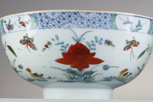 Paire de bols en porcelaine de style "doucai" - Chine vers 1715-1730 - Bertrand de Lavergne