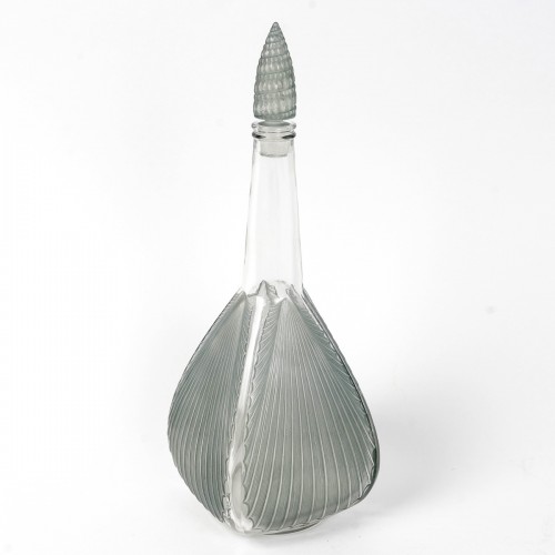 Verrerie, Cristallerie  - 1920 René Lalique - Carafe Coquilles