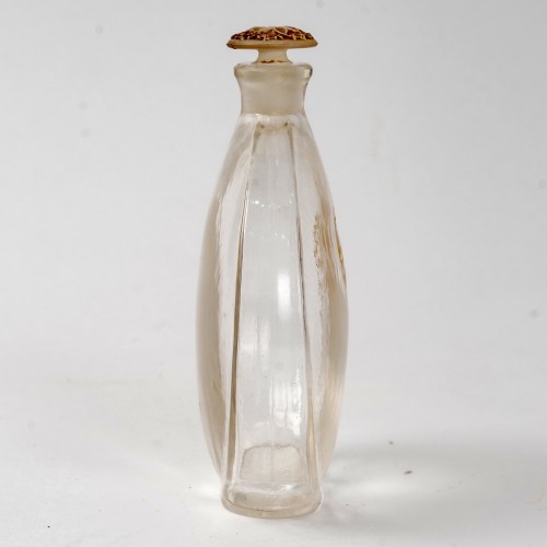 Glass & Crystal  - 1920 René Lalique - Perfume Bottle l&#039; Amour Dans Le Coeur Glass for Arys