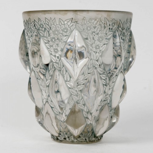 Verrerie, Cristallerie  - 1927 René Lalique - Vase Rampillon