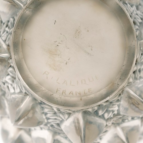 Antiquités - 1927 René Lalique - Vase Rampillon