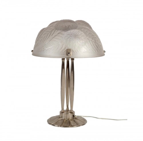 1921 René Lalique - Lamp Dahlias 