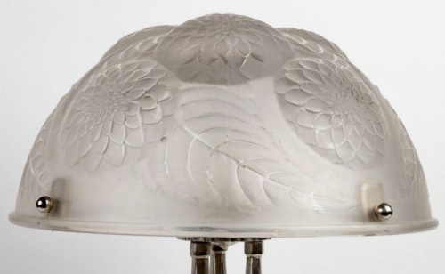 1921 René Lalique - Lampe Dahlias - BG Arts
