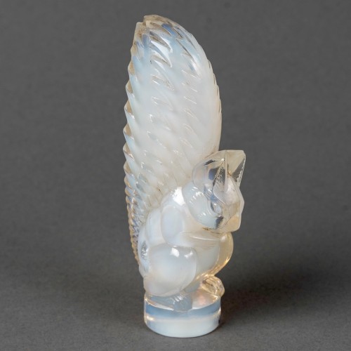 Glass & Crystal  - 1931 René Lalique - Squirrel Stamp