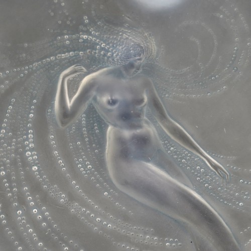 Antiquités - 1920 René Lalique Bowl Trepied Sirene Mermaid