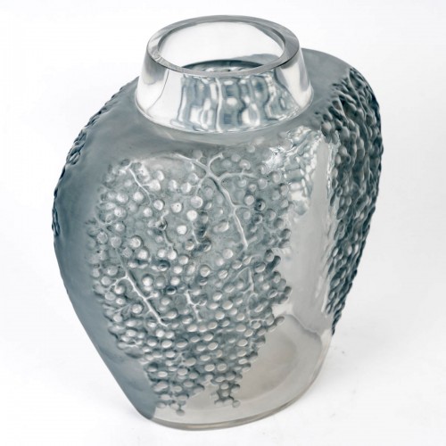 1921 René Lalique - Vase Poivre - Verrerie, Cristallerie Style Art Déco