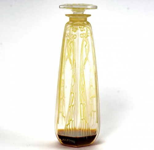 Art Déco - 1909 René Lalique - Perfume Bottle Cyclamen For Coty