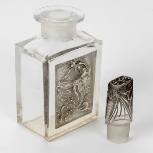Glass & Crystal  - 1911 René Lalique - Perfume Bottle l&#039;Effleurt For Coty