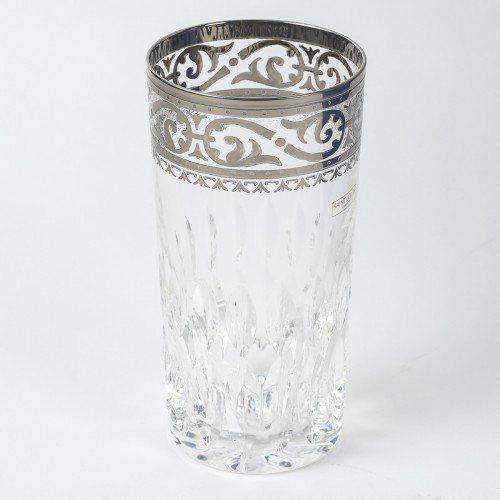 Saint Louis - 12 Tumblers Thistle Crystal With Platinum - 