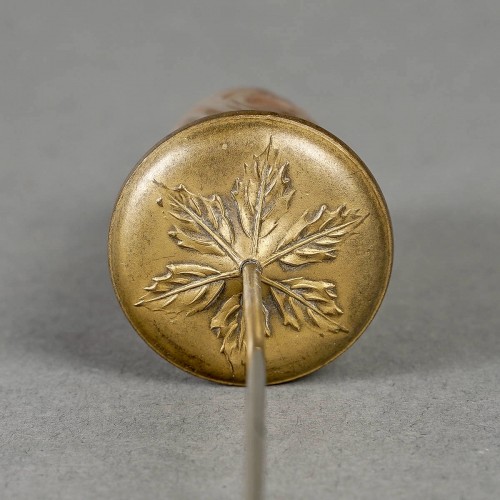 1912 René Lalique - Hat Pin “Feuilles” (Leaves) - 