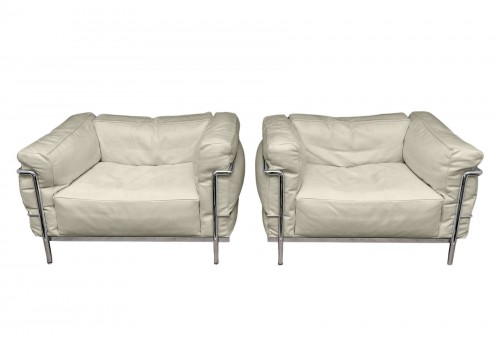Le Corbusier & Cassina - Pair Of Armchairs LC3