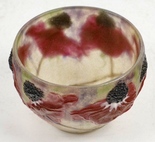 Glass & Crystal  - 1920 Gabriel Argy Rousseau - Bowl Anemones