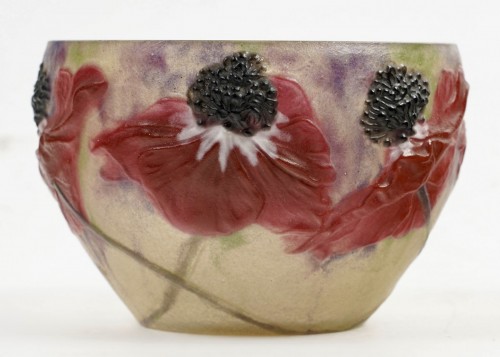 1920 Gabriel Argy Rousseau - Bowl Anemones - Art Déco