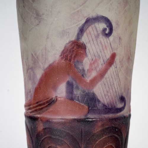 1928 Gabriel Argy Rousseau - Vase Musiciens Grecs - BG Arts