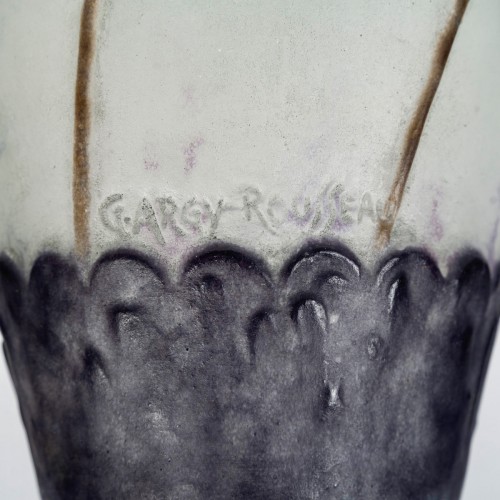 1924 Gabriel Argy Rousseau - Vase Papyrus - Art Déco