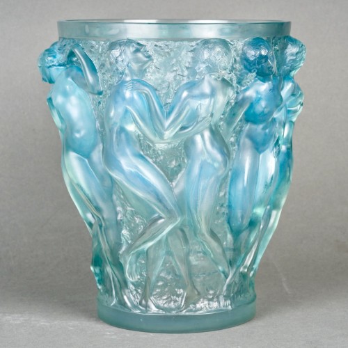 1927 René Lalique - Vase Bacchantes - Glass & Crystal Style Art Déco