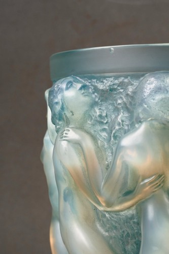 20th century - 1927 René Lalique - Vase Bacchantes