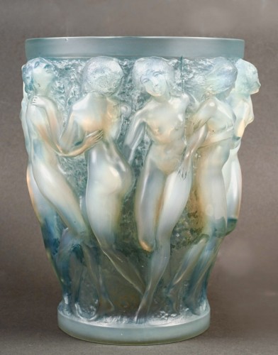 Art Déco - 1927 René Lalique - Vase Bacchantes