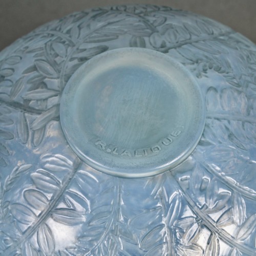 1923 René Lalique - Vase Lièvres - Art Déco