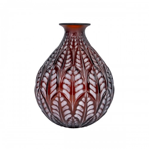 1924 René Lalique - Vase Malesherbes