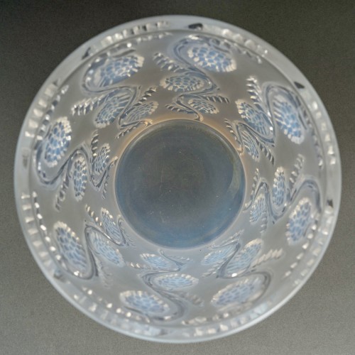 1938 René Lalique - Vase Muscat - Verrerie, Cristallerie Style Art Déco