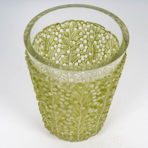 1937 René Lalique - Saint Tropez Vase - Glass & Crystal Style Art Déco