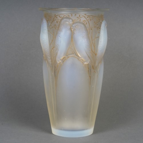 1924 René Lalique - Ceylan Vase - Glass & Crystal Style Art Déco