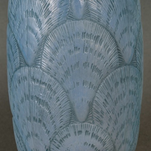 1920 René Lalique - Vase Coquilles - Verrerie, Cristallerie Style Art Déco