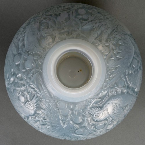 1924 René Lalique - Vase Aras Cased - Art Déco