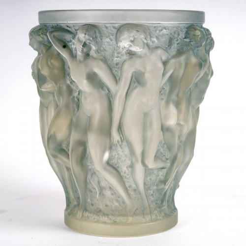 1927 René Lalique - Vase Bacchantes - Glass & Crystal Style Art Déco