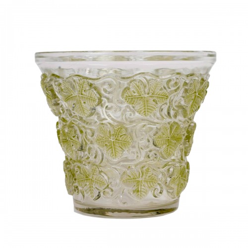 1938 René Lalique - Vase Ice Champagne Bucket Reims