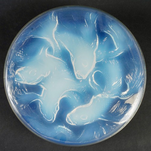 20th century - 1921 René Lalique - Box Cyprins Fishes