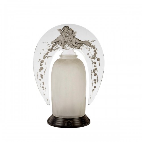 1920 René Lalique - Lampe Veilleuse Amours