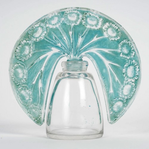 1913 René Lalique - Perfume Bottle Paquerettes  - Glass & Crystal Style Art Déco