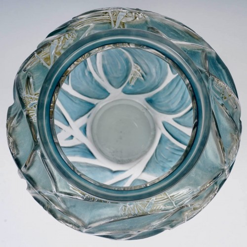 Art nouveau - 1912 René Lalique - Vase Sauterelles