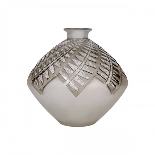 1925 René Lalique - Vase Art Deco Montargis