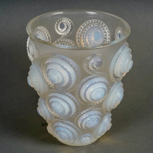 1930 René Lalique - Vase Spirales - Verrerie, Cristallerie Style Art Déco