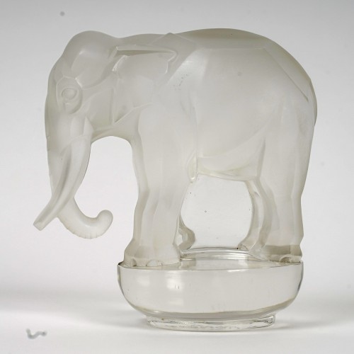 1931 René Lalique - Presse Papiers Toby Eléphant - BG Arts