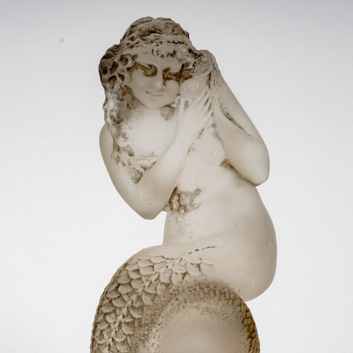 1920 René Lalique - Car Mascot Statuette Naiade Mermaid - 