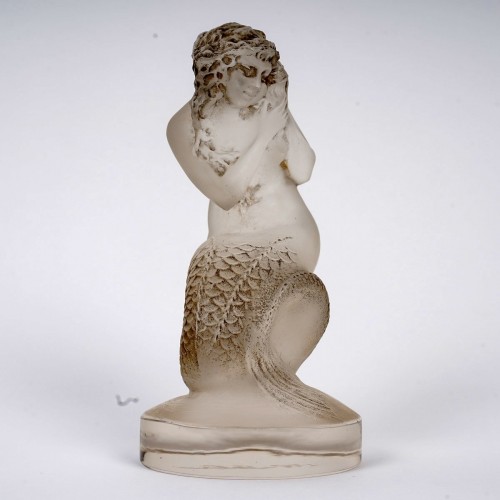 Antiquités - 1920 René Lalique - Car Mascot Statuette Naiade Mermaid