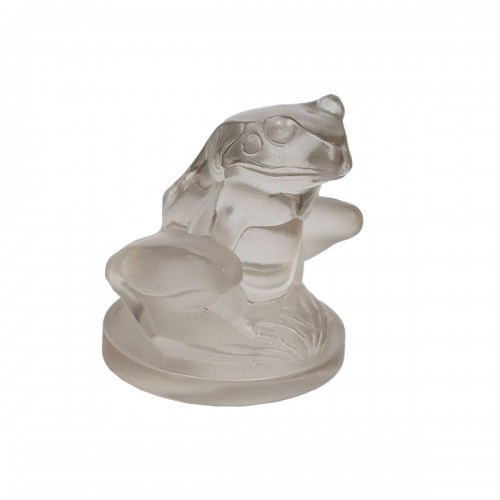 1928 René Lalique - Car Mascot Grenouille Frog