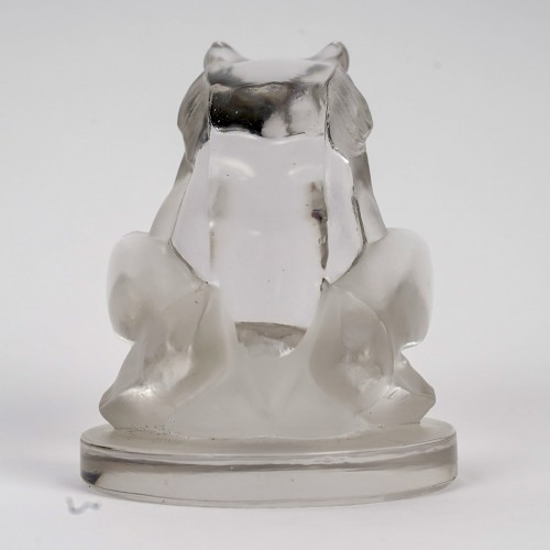 1928 René Lalique - Car Mascot Grenouille Frog - 