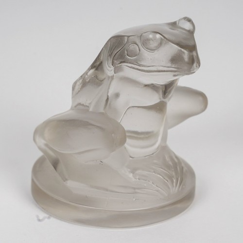 Art Déco - 1928 René Lalique - Car Mascot Grenouille Frog