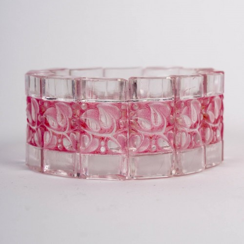 1928 René Lalique - Bracelet Cerisier Art Deco - 