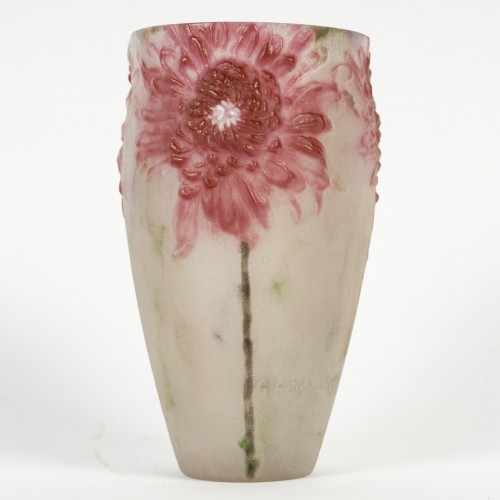 XXe siècle - 1919 Gabriel Argy-rousseau - Vase Chrysanthèmes