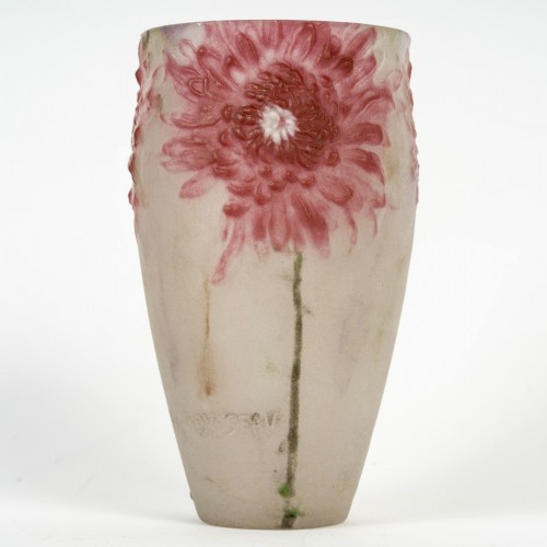 1919 Gabriel Argy-rousseau - Vase Chrysanthèmes - Art Déco